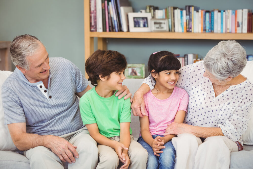 Children with grandparents